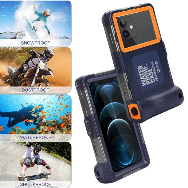 Waterproof Protective Case for Infinix S5 Pro and Phones Up to 6.9 Inch with Lanyard G67819