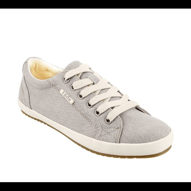 Grey Canvas Shoes Q330