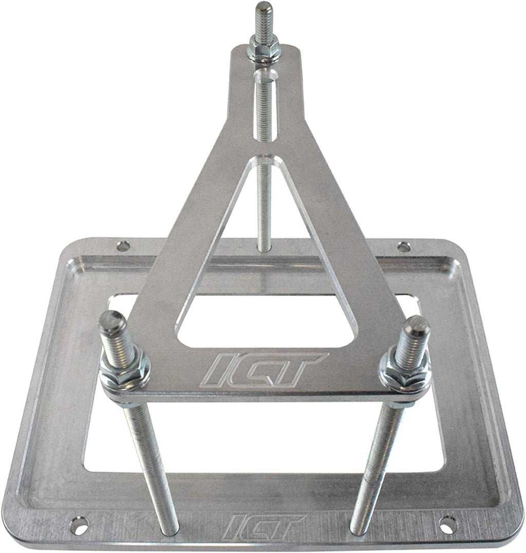 Red Yellow Blue Universal Billet Battery Tray Hold Down Trunk Relocation Box Pack of 2 N148843