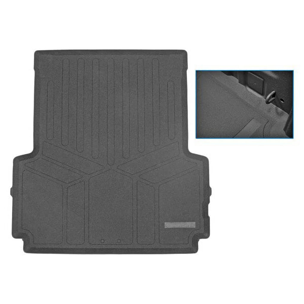 Black Rugged Bed Mat E5841