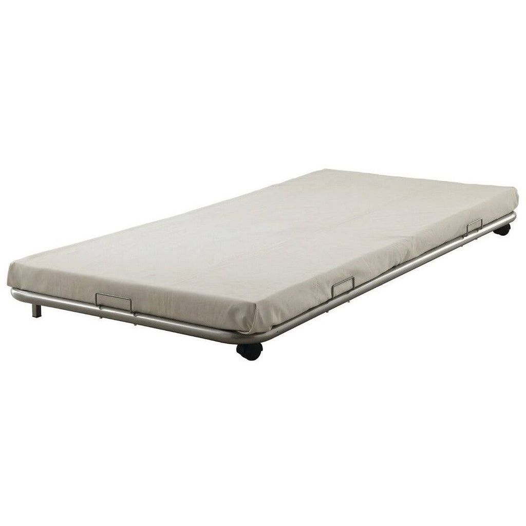 Trundle Twin Silver Metal Tube F158908