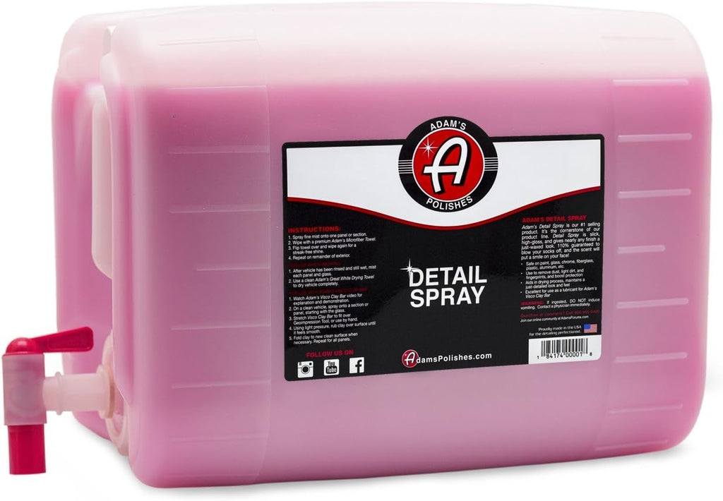 Adam's Detail Spray 5 Gallon V1970