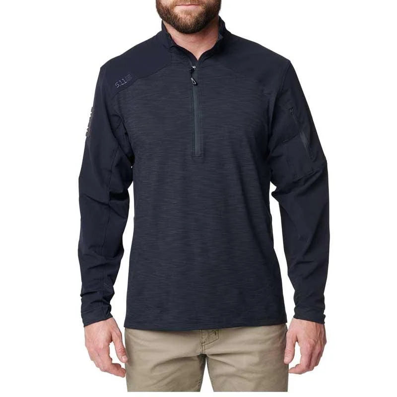 Dark Navy 1/4 Zip T7928