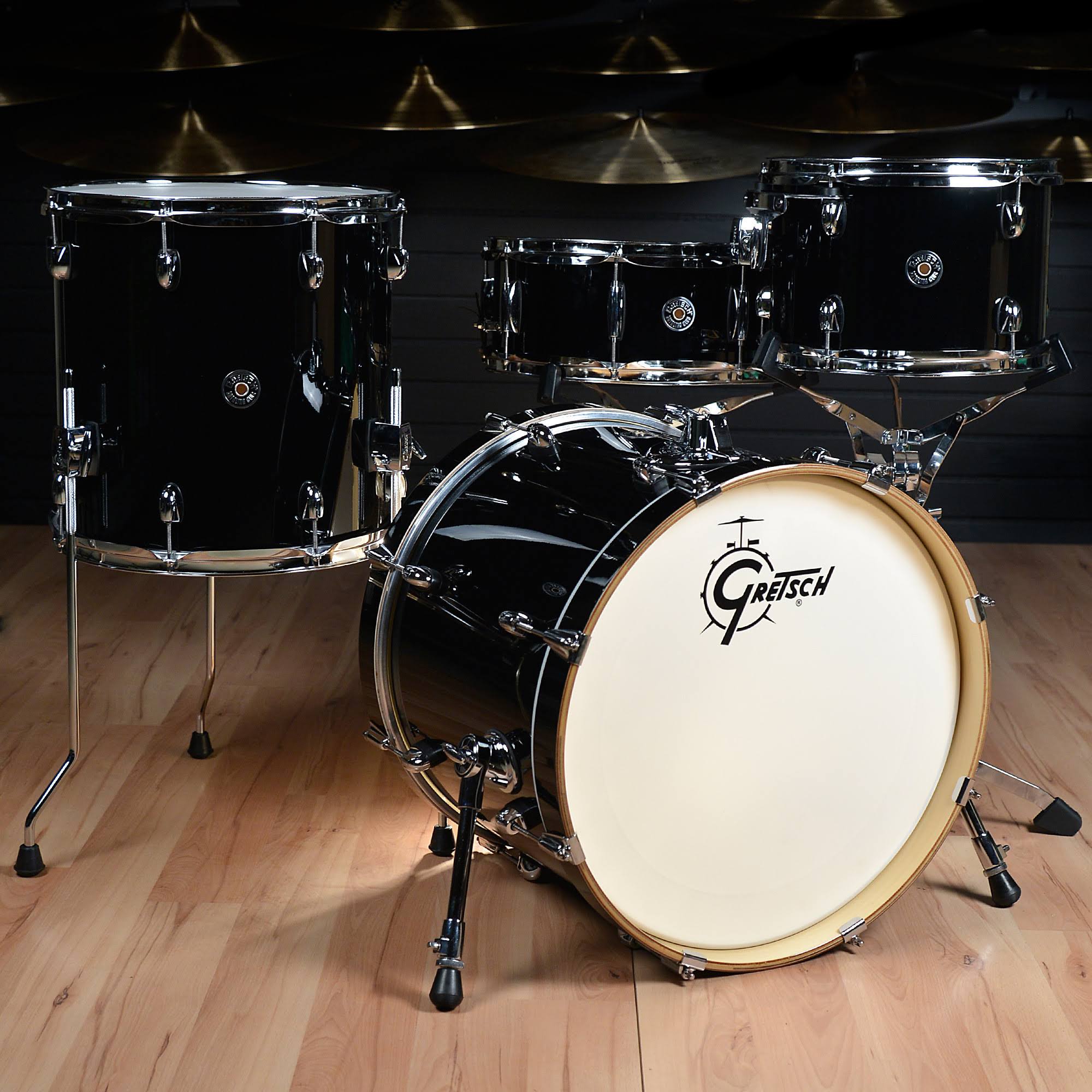 Black 4-piece Drum Kit T658369