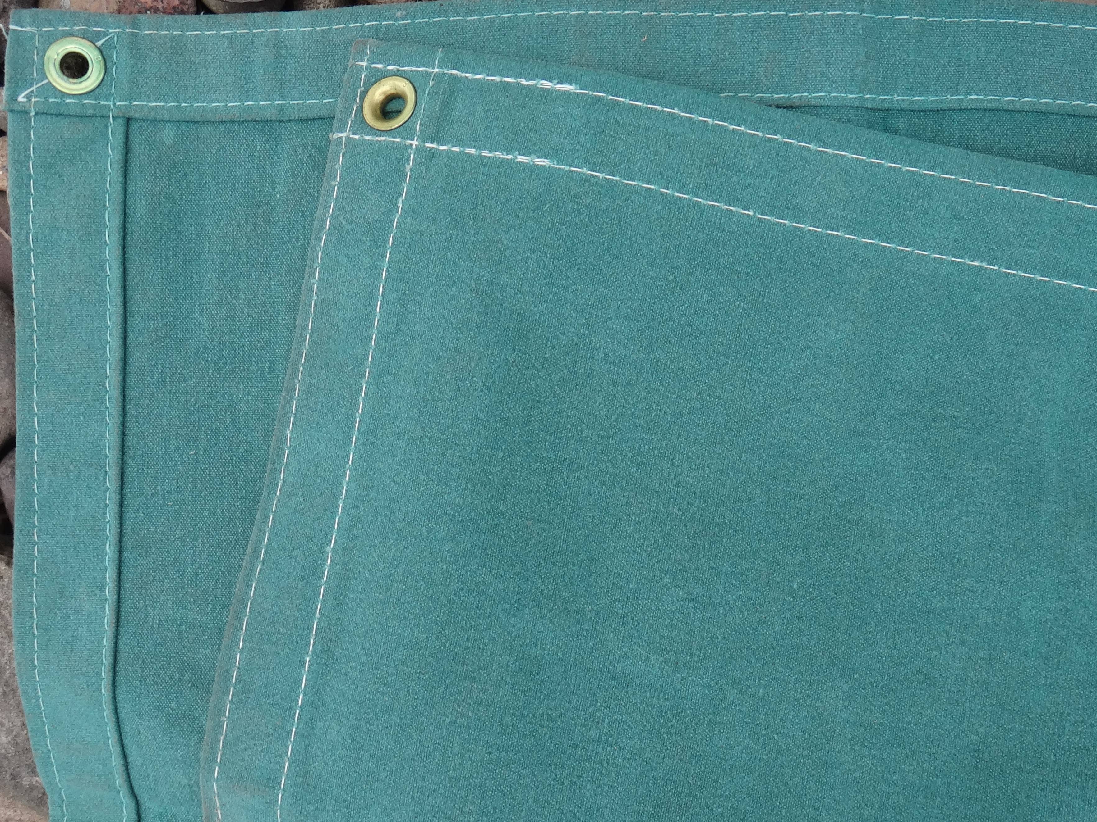 Green 15 oz. Canvas Tarp N7784