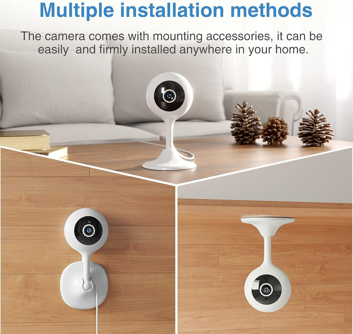 1080P HD Smart Security Camera 4-Pack P301683