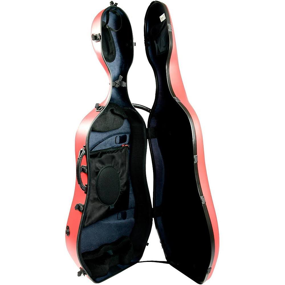 Peony Red Cello Case with Wheels I38894