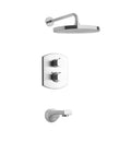 Thermostatic Tub and Shower Set with 2-Way Diverter Chrome T35172
