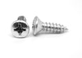 1/4-14 x 1 1/2 Phillips Oval Head Type AB Stainless Steel 18-8 Sheet Metal Screw Pk 1000 E969