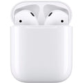 White Wireless Earbuds with Charging Case E439064