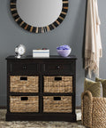 Brown Wicker Basket Storage Unit B40817