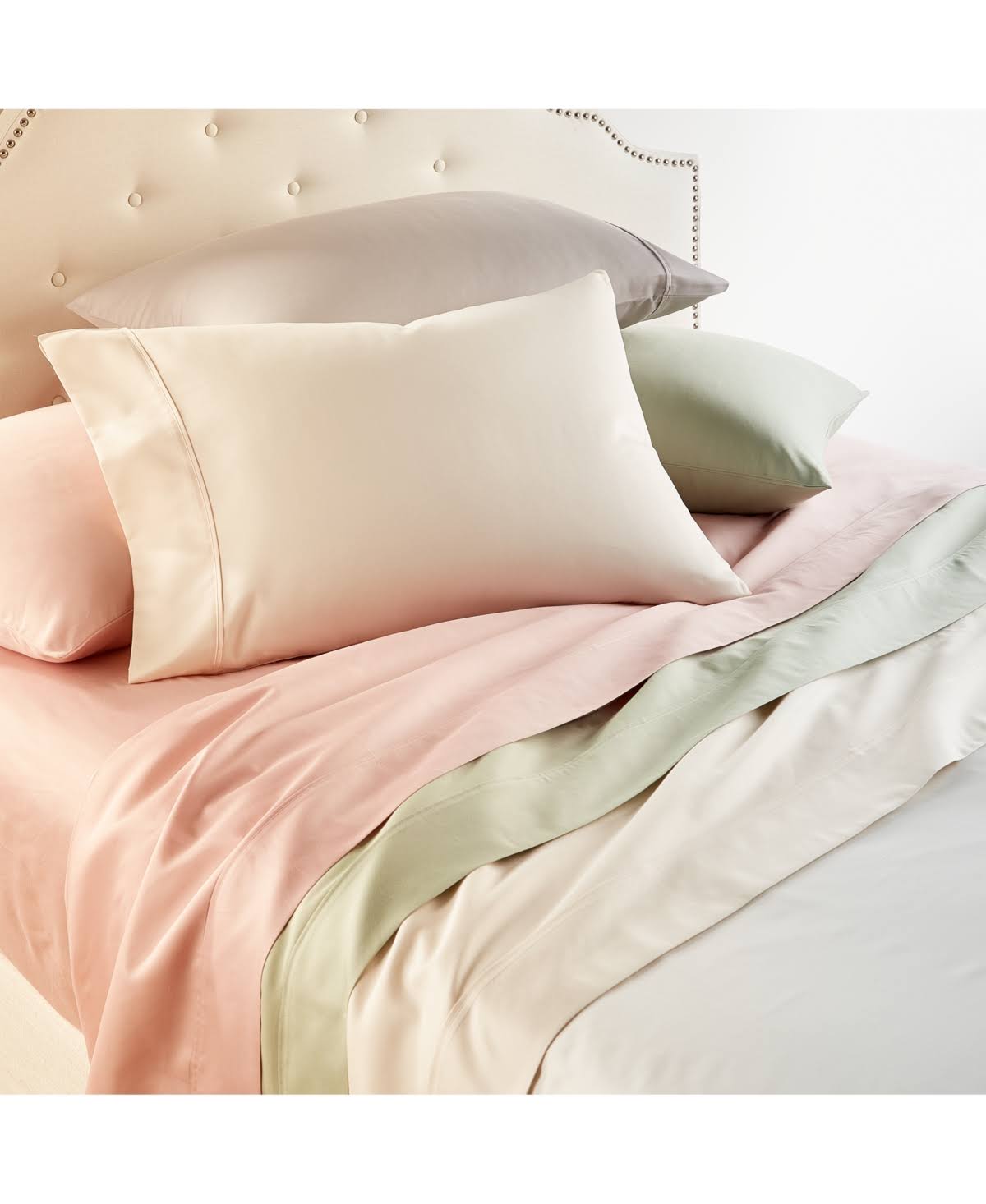 Silver 1250 Thread Count 4 pc. Sheet Set Y849