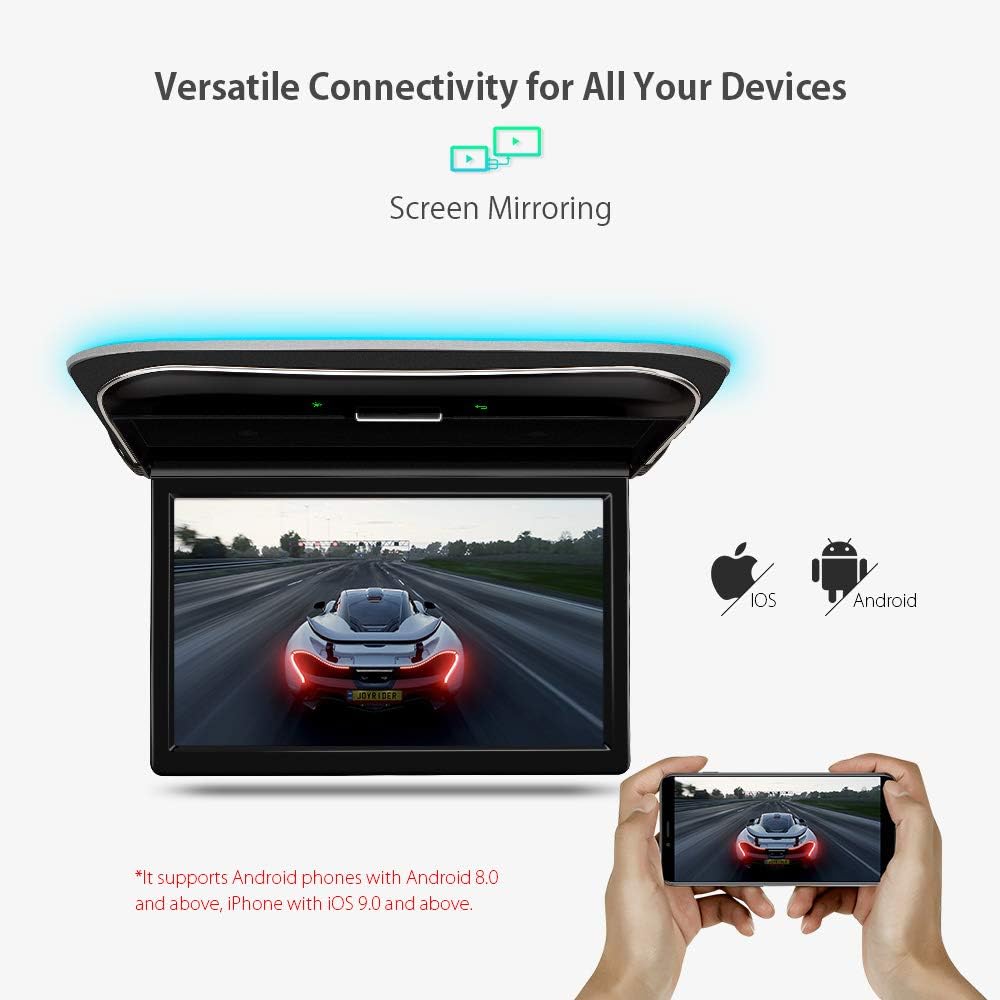 11.6 Inch Overhead Car Monitor with Built-in Stereo Speakers O765783