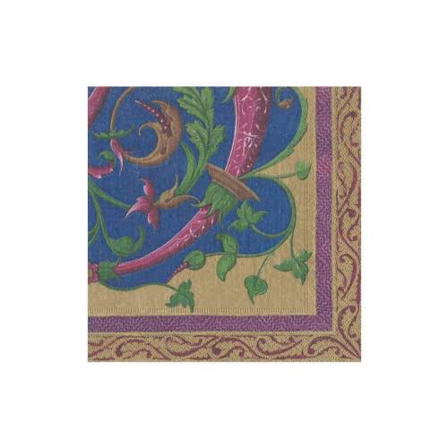 Set of 6 Paper Cocktail Napkins, 40 per Box X3184