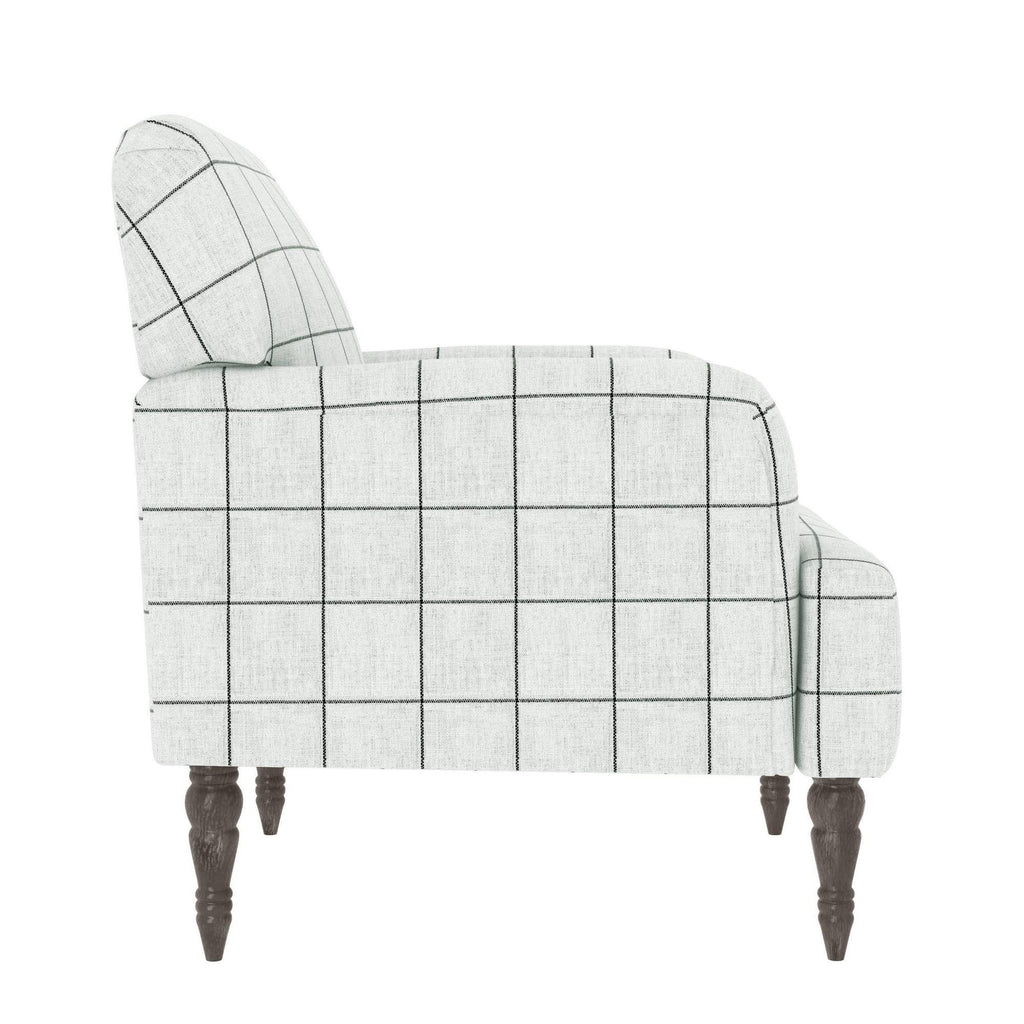 Black Polyester Blend Armchair C44634