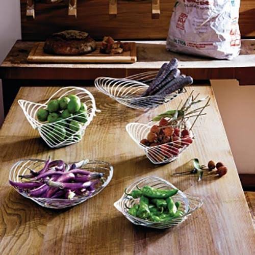 White Citrus Basket T111426