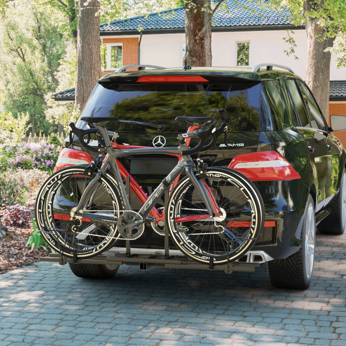 2x22 Heavy Duty 2 Bicycle Hitch Mount Carrier C73578