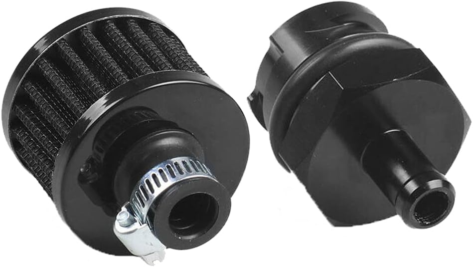 Aluminum Valve Cover Oil Cap Breather Fitting with Filter G45154