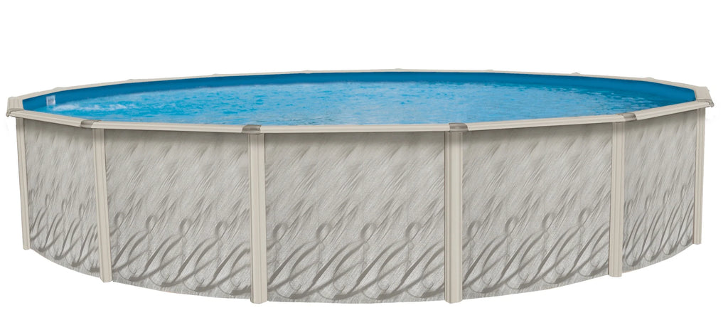 12' Round 52" Wall Above-Ground Swimming Pool with Full Start-Up Kit G35840