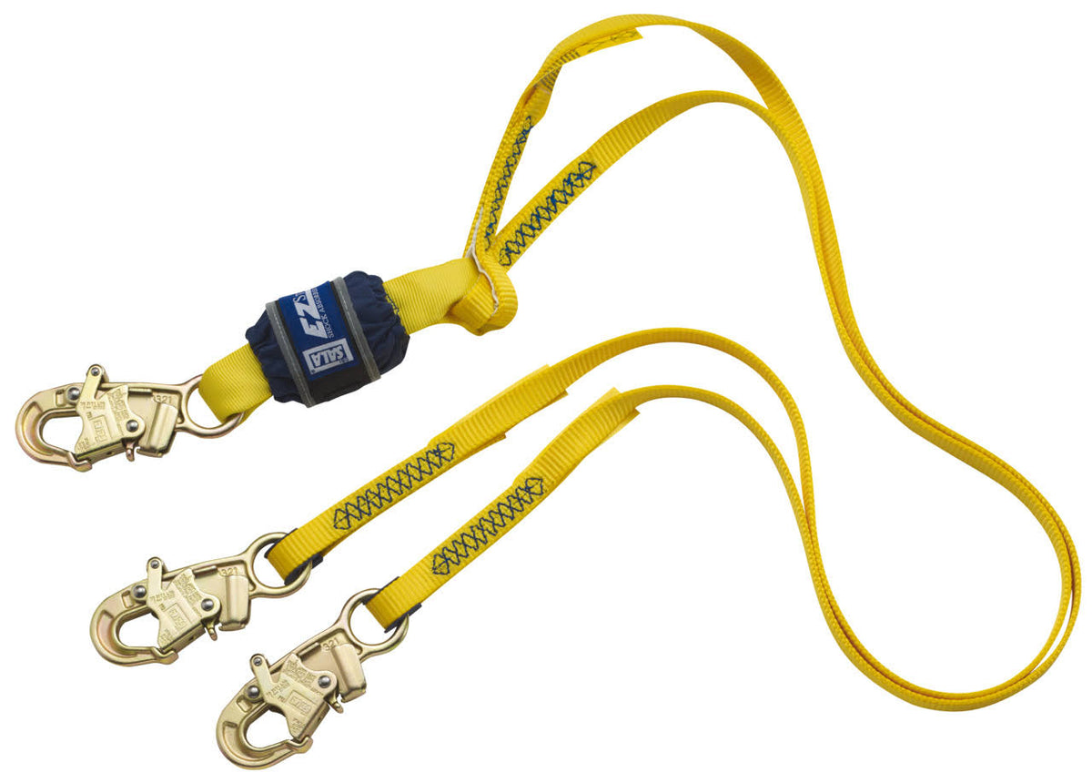 EZ-Stop 6 ft Shock Absorbing Lanyard U819874