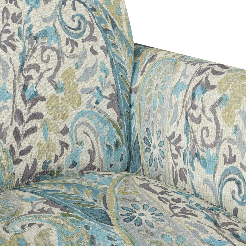 Transitional Flared Arm Armchair S833558