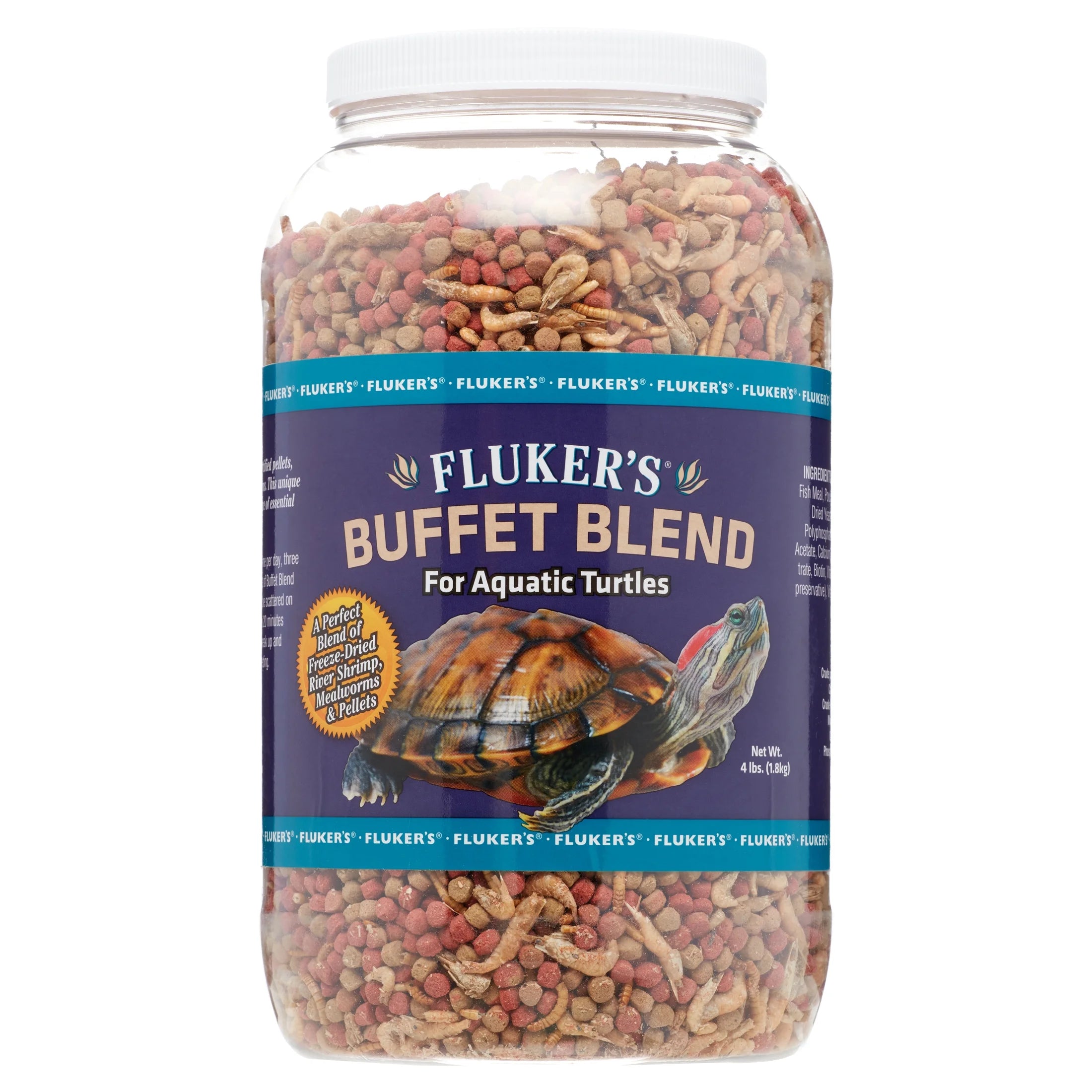 Buffet Blend Turtle Food, 4 lb J3082