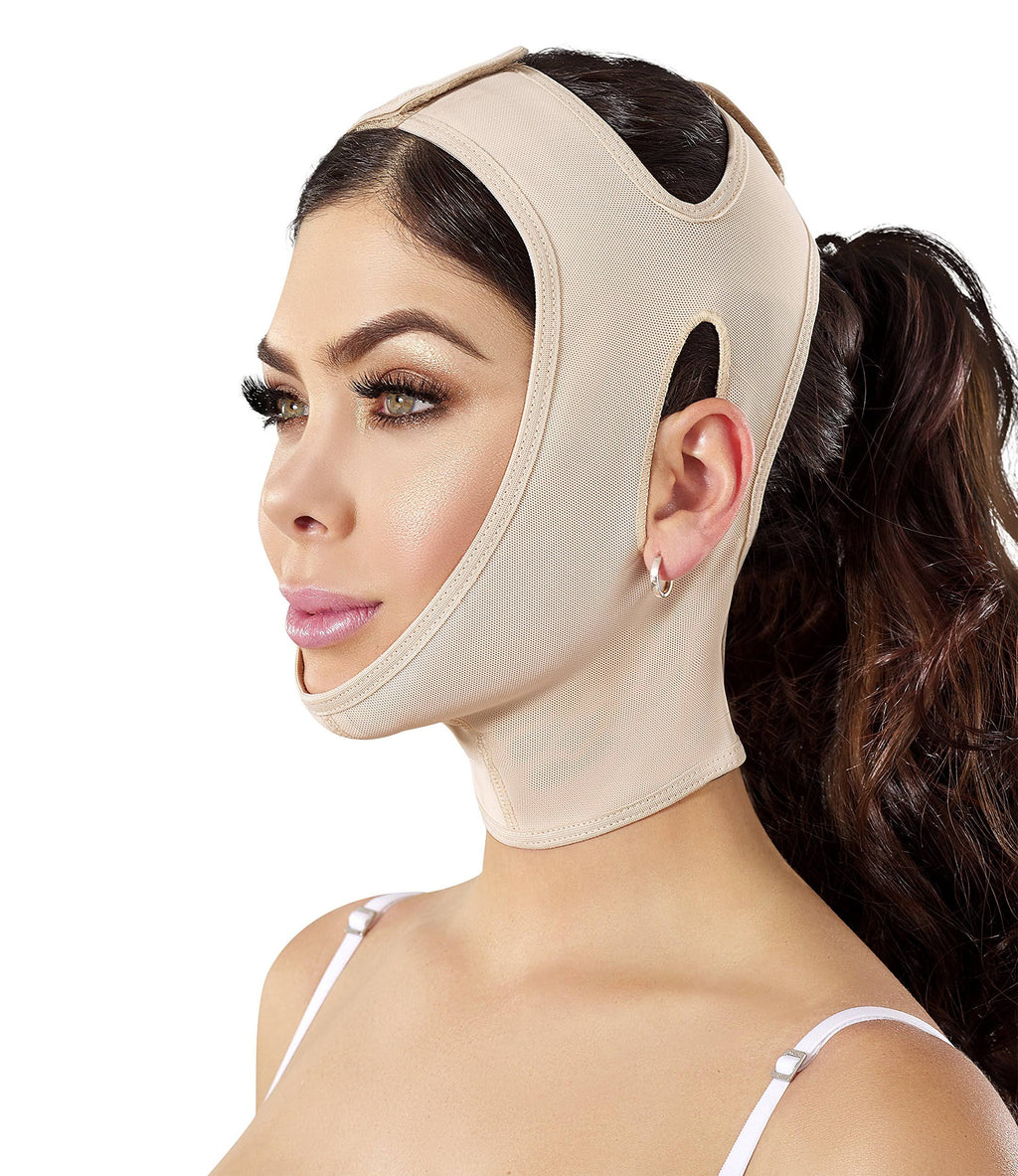 Chin Strap Support Band Neck Bandage Facial Compression W94892