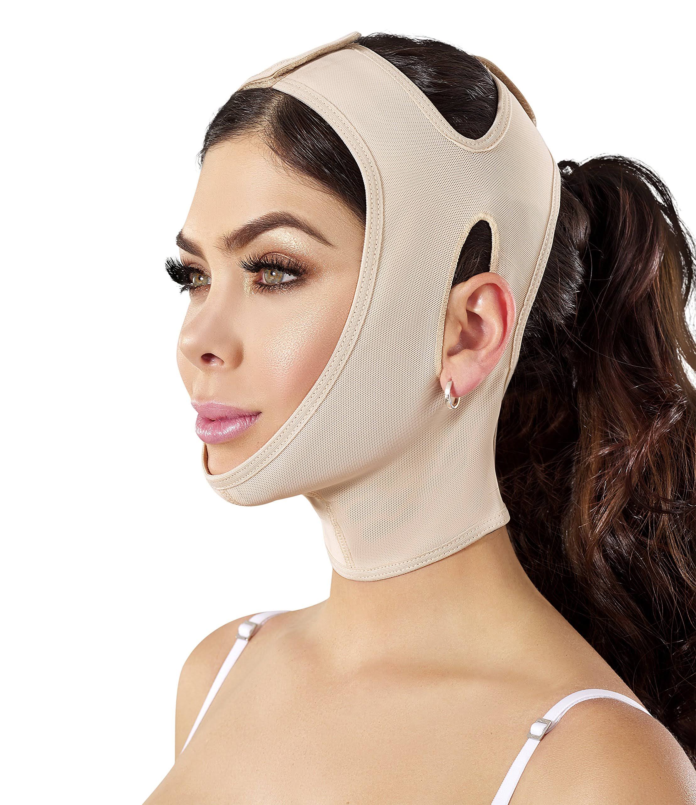 Chin Strap Support Band Neck Bandage Facial Compression W94892