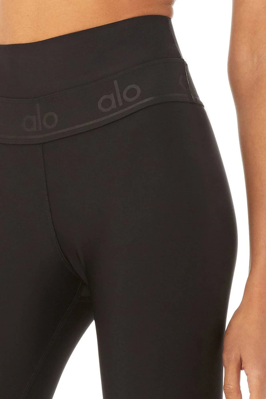 High-Waist Fitness Capri - Black D183684