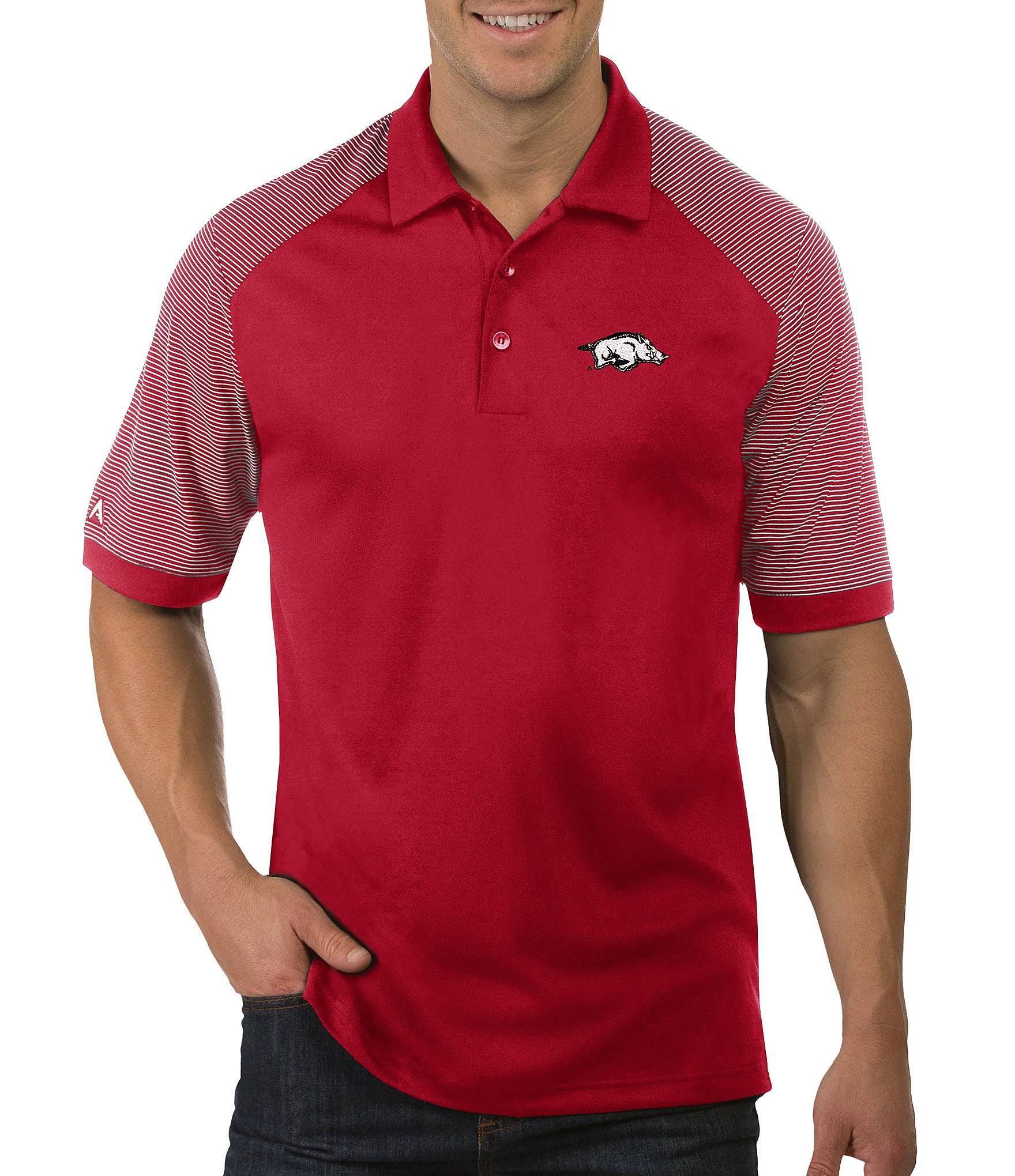 Cardinal/White Polo F423178