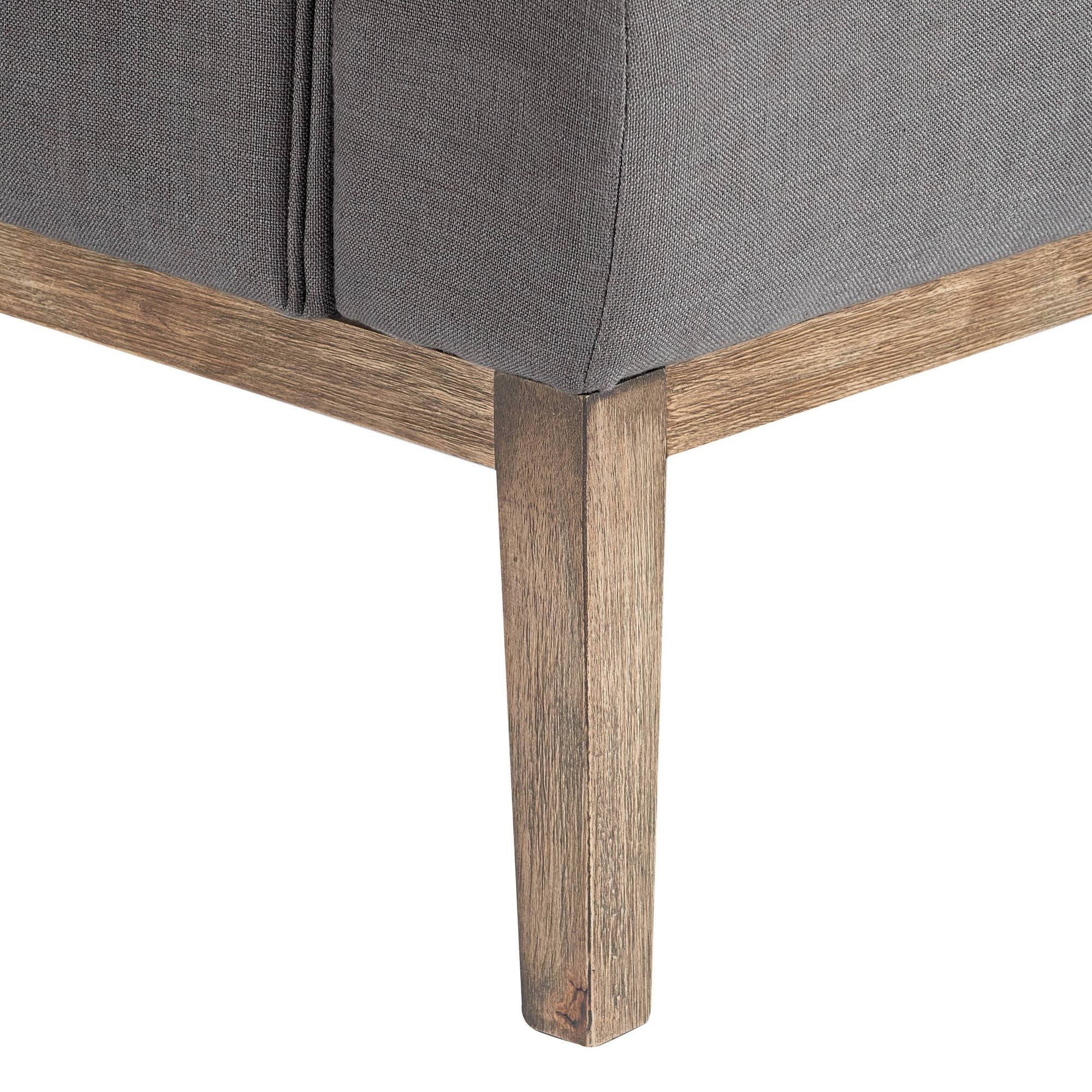 Gray Tufted Accent Chair A4893