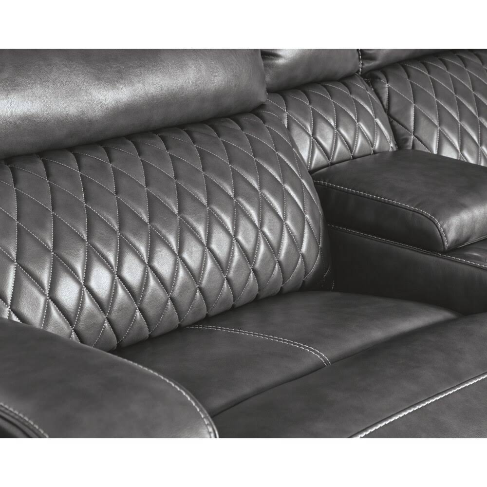 Gray Power Recliner L372007
