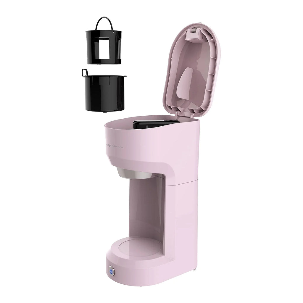 Pink Retro 1-Cup Coffee Maker D274283