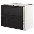 White Base Cabinet for Sink and Recycling, 36x24x30 D352540
