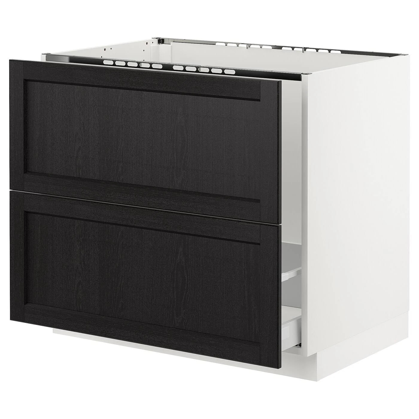 White Base Cabinet for Sink and Recycling, 36x24x30 D352540