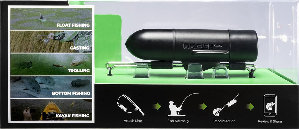 Black Wireless Underwater Fishing Camera J94945
