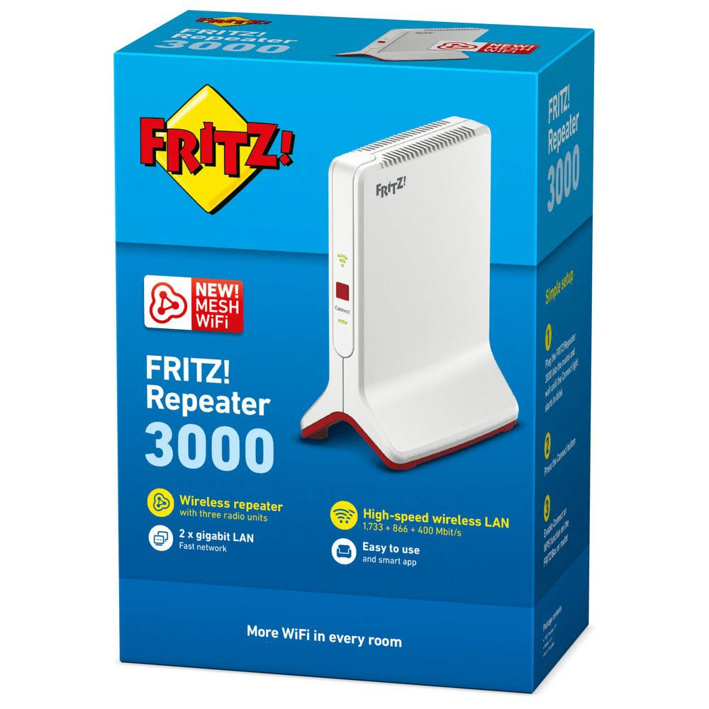 AC1700 WiFi Repeater White S448191