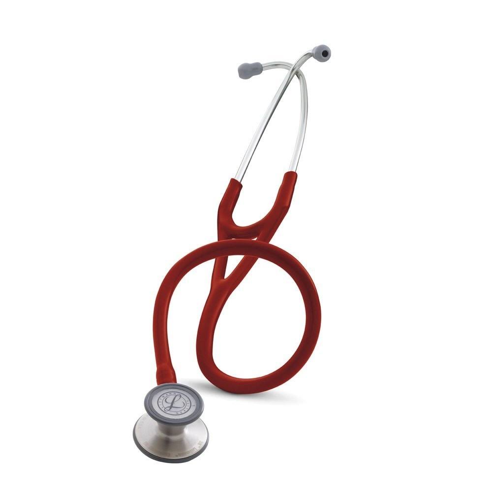 Red Tube Stainless Steel Finish Stethoscope T169