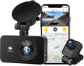 WiFi Dash Cam Front and Rear Dual Cam Car DVR Q80593