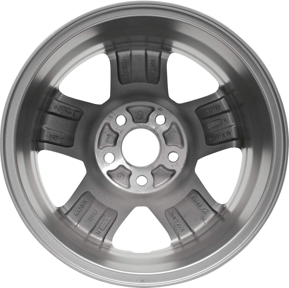 16 Inch Aluminum Alloy Wheel Rim 5 Spokes W308802