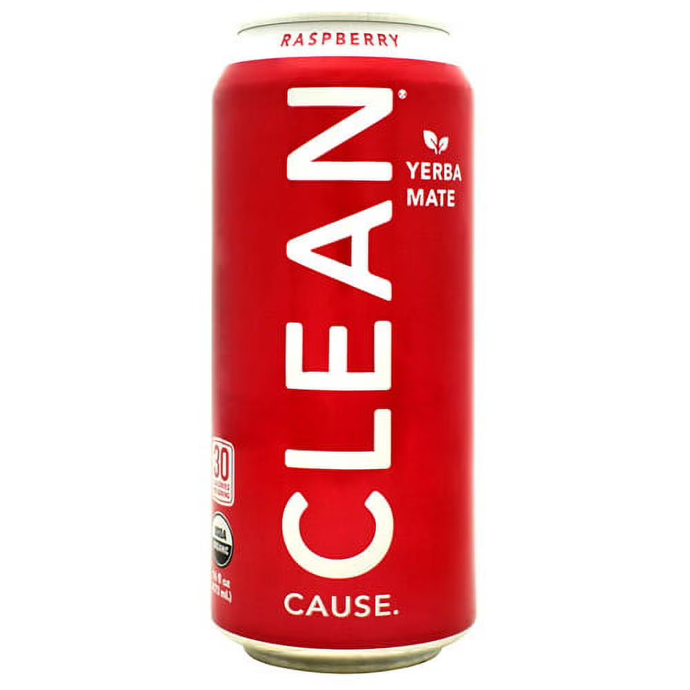 Raspberry Yerba Mate, 12 (16 fl oz) Cans I7468