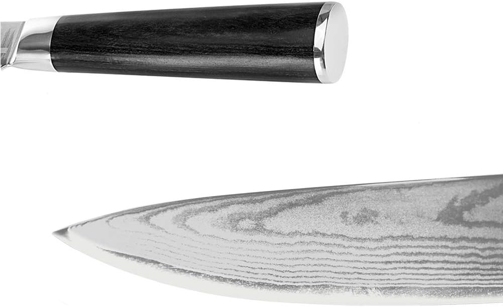8 Inch Damascus Chefs Knife with Ergonomic Handle T70621