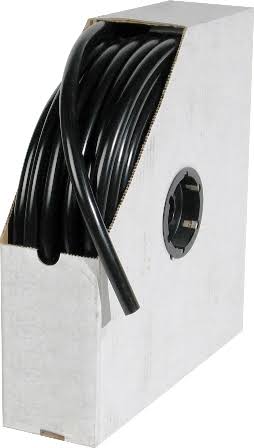 1 in. x 50 ft. Black Vinyl Tubing R1655
