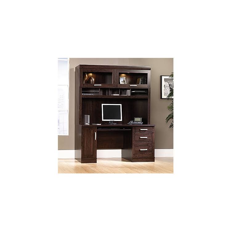 Dark Alder Computer Credenza B824