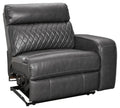 Gray Power Recliner L372007