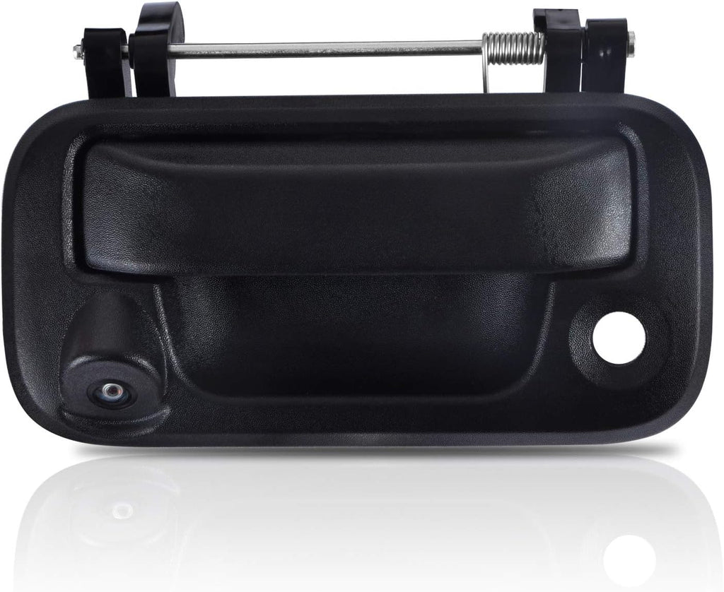 Black Tailgate Backup Reverse Handle with Backup Camera for Pickup Truck S967564
