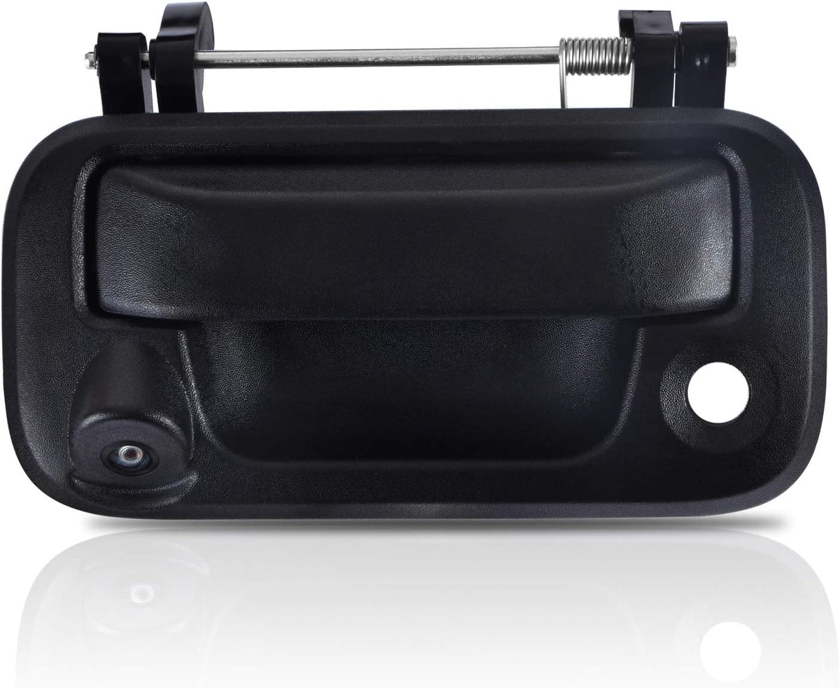 Black Tailgate Backup Reverse Handle with Backup Camera for Pickup Truck S967564