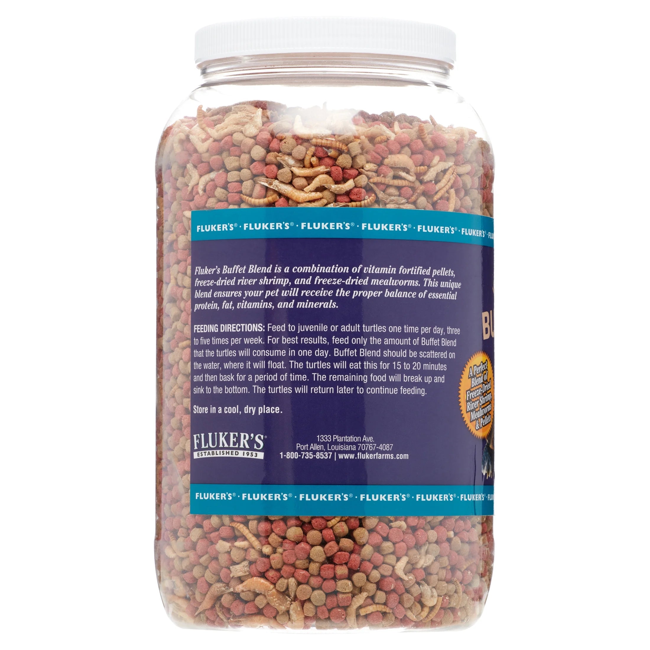Buffet Blend Turtle Food, 4 lb J3082