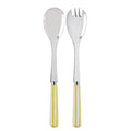 Yellow Stripe Salad Set O29935