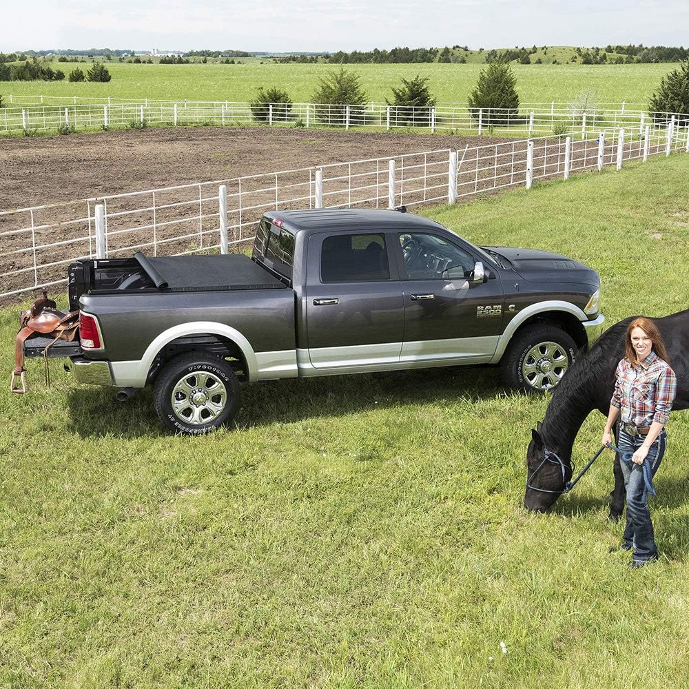 Soft Roll Up Truck Bed Tonneau Cover A178
